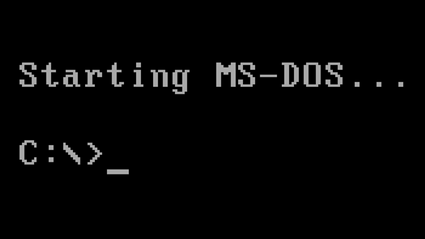 MS-DOS версии.