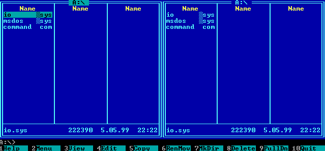 Загрузочная дискета ms-dos . Чистый DOS.