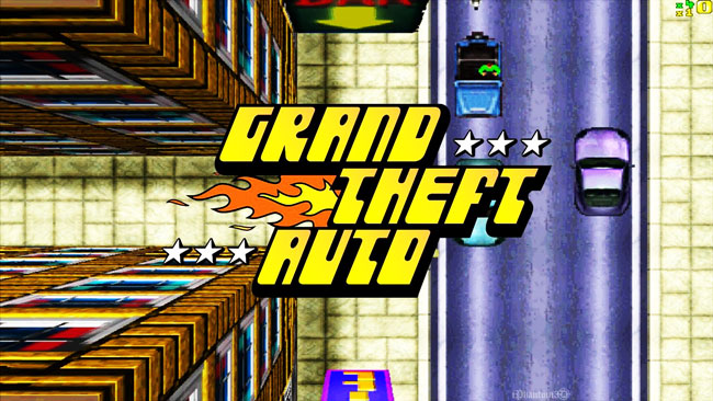 GTA - Grand Theft Auto 1997 года.