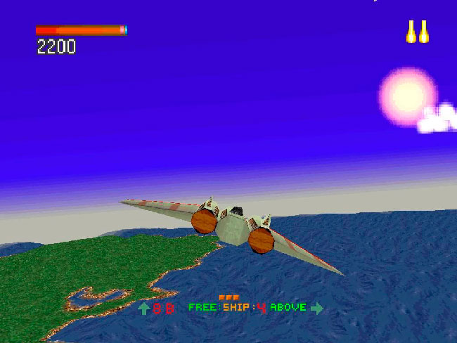 Игры под dos для 3Dfx - Star Fighter 3000.
