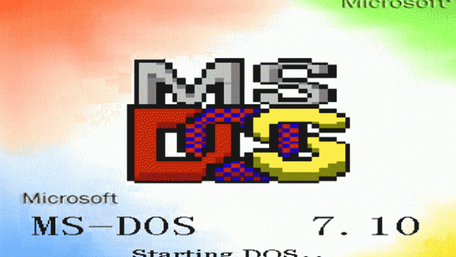 Операционная система ms-dos 7.10