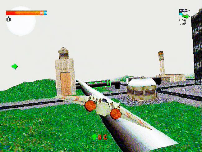 Star Fighter 3000 - пример игры под dos 1997 года.